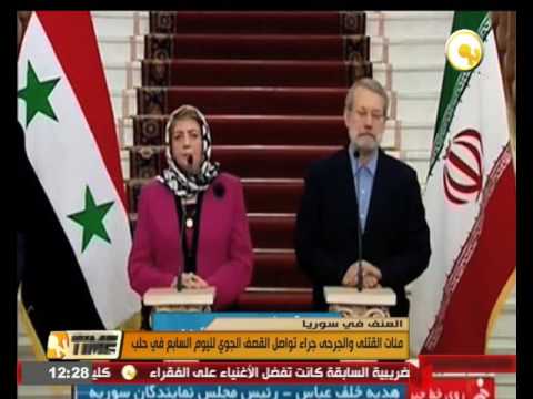 رئيسة البرلمان السوري تتهم الولايات المتحدة بدعم الإرهاب