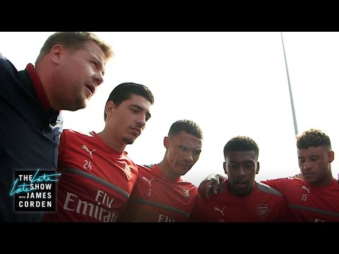 بالفيديو آرسنال يمنح ممثل كوميدي تولي تدريب اللاعبين