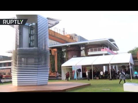 مصمم هولندي يعرض مصفاة جديدة للهواء