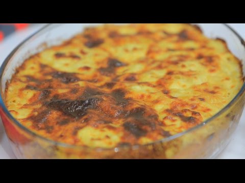 بالفيديو طريقة عمل مكرونة بشاميل بدون لحمة