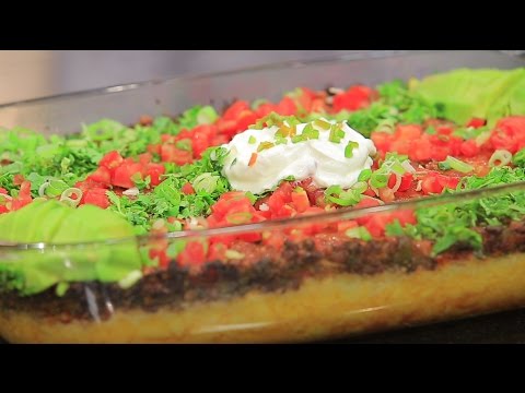 طريقة عمل كسرولة البطاطس واللحم المكسيكي