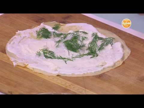 كريب السالمون بصوص المشمش
