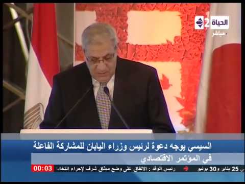 السيسي يدعو شينزو آبي للمؤتمر الاقتصادي