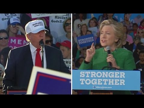 ناخبو جنوب فلوريدا يقفون في صفوف طويلة للإختيار ما بين كلينتون وترامب