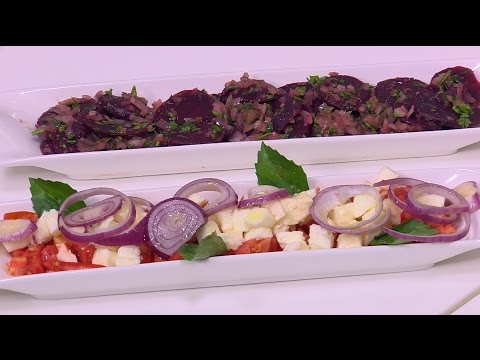 سلطة طماطم بالموتزاريلا