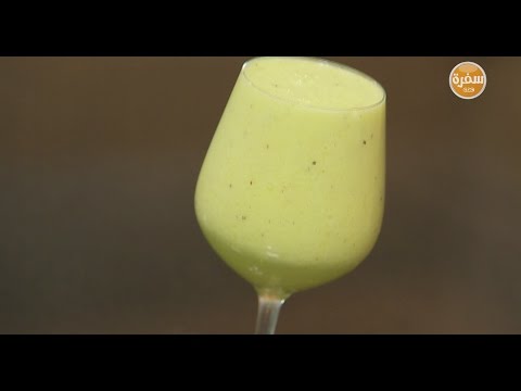 عصير الأناناس بالكيوي