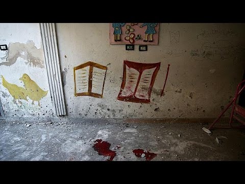 مقتل ستة أطفال إثر قصف على حضانة في مدينة حرستا