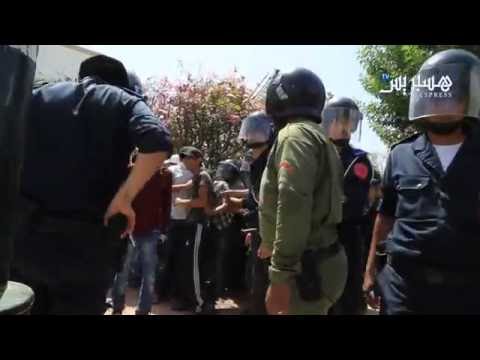 الاعتداء على المكفوفين أمام منزل بنكيران
