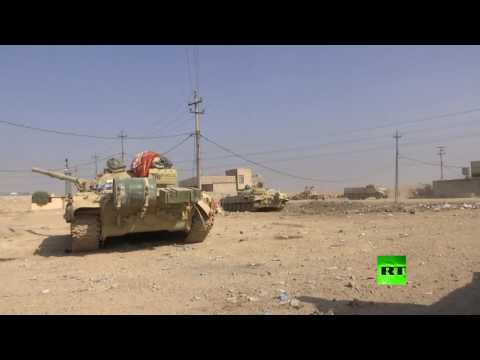 شاهد القوات العراقية تواصل تحريرها لقرى الموصل