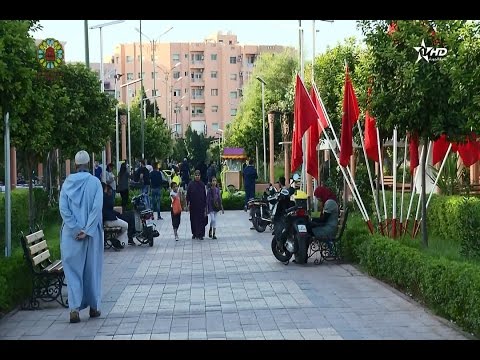 حدائق مراكش تكتسي حلة جديدة