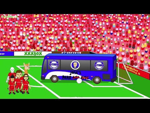 كارتون يسخر من أسلوب مورينيو الدفاعي