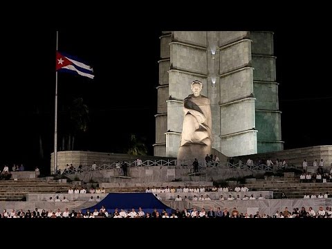 شاهد تأبين رسمي للزعيم الكوبي فيدل كاسترو