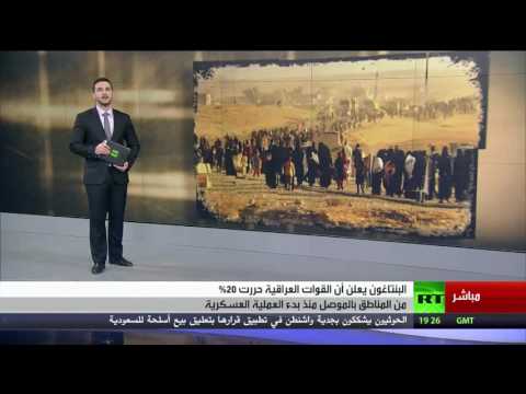 بالفيديو استمرار العمليات العسكرية في محافظة الموصل العراقية
