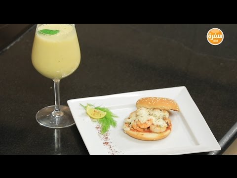 طريقة اعداد  سندوتش حشو بيتزا جمبري