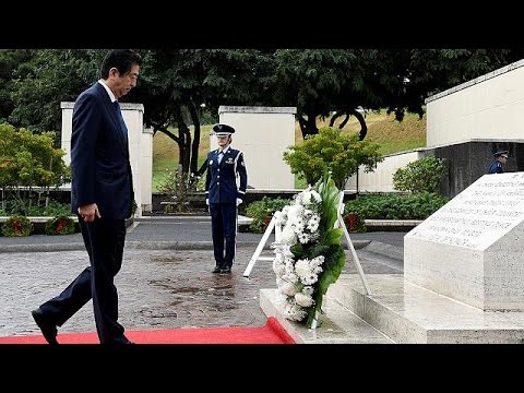 زيارة تاريخية لرئيس وزراء اليابان شينزو آبي إلى بيرل هاربر