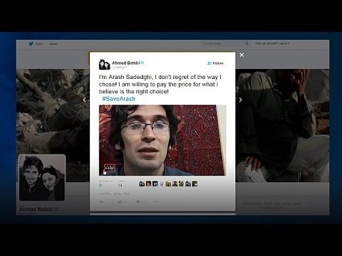 بالفيديو نصف مليون تغريدة على تويتر للتنديد باعتقال ناشطيْن ايرانيْن