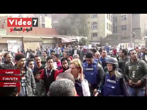 الإعلام العالمي يتابع تظاهرات ذكرى الثورة