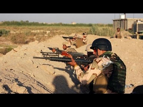 شاهد مقاتلو داعش يتركون مواقعهم ويهربون من الموصل