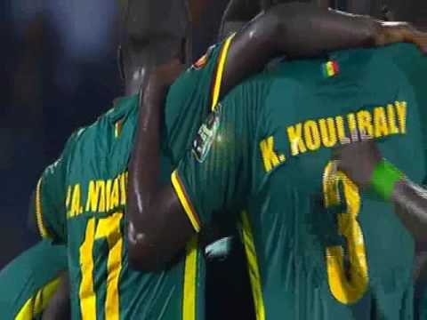 شاهد هدف السنغال الثاني في شباك تونس