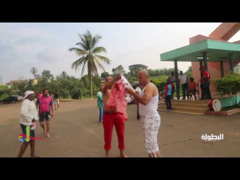 شاهد أقوى مباراة في  الكان  بين الجماهير المغربية