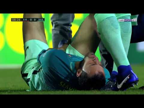 شاهد إصابة مروعة للنجم سيرغيو بوسكيتس