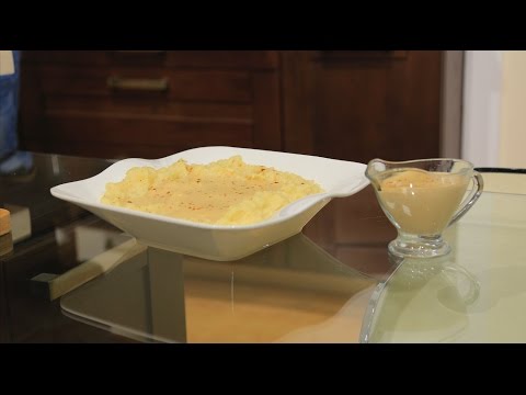 طريقة إعداد بطاطس بيوريه بالجرافي