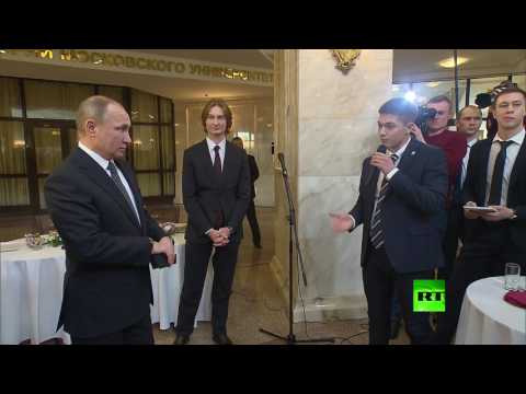 شاهد بوتين يحصل على الحزام الأسود في الجودو