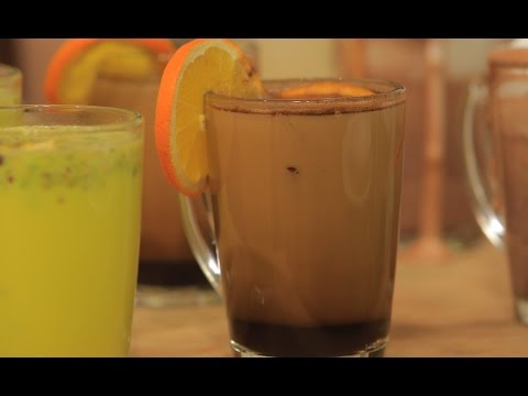 طريقة إعداد مشروب القهوة بالبرتقال