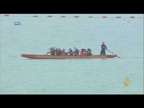 بالفيديو  قطر تحتفل باليوم الرياضي للدولة