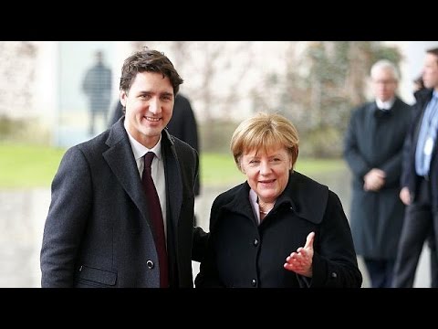جاستن ترودو في زيارة إلى ألمانيا