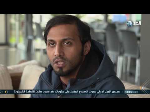 شاهد إنطلاق بطولة رياضة التحليق الحر داخل القاعة