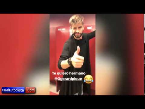 نيمار يسخر من جاكت بيكيه