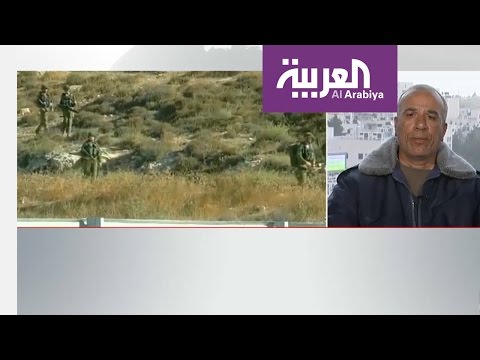 شاهد معاناة فلسطيني تقع أرضه داخل مستوطنة اسرائيلية