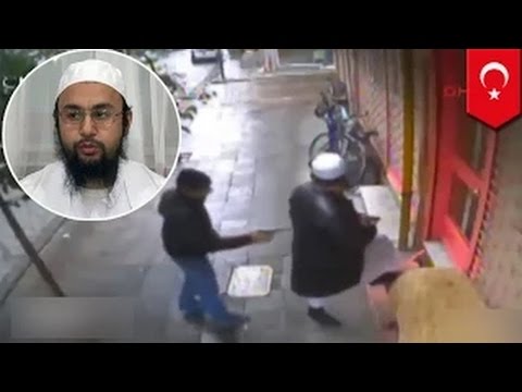 لحظة اغتيال الشيخ البخاري في اسطنبول