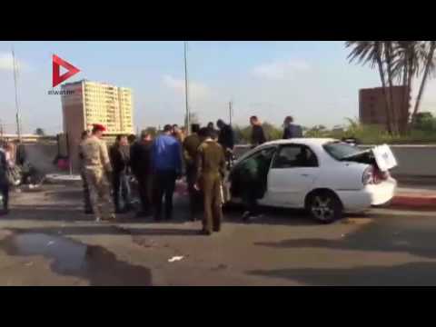 شاهد اللقطات الأولى لآثار انفجار بجوار مركز تدريب للشرطة في الغربية