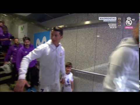 شاهد لقطات مرحة تجمع رونالدو وبنزيما لوكاس فاسكيز