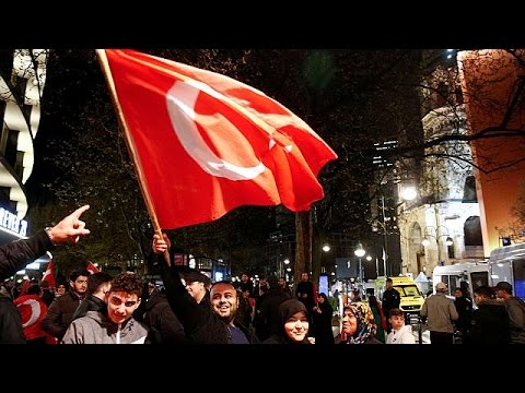 بالفيديو 65 من الأتراك في ألمانيا صوتوا لصالح الإستفتاء