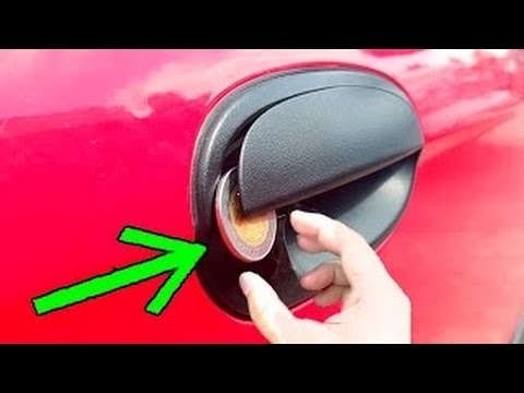 شاهد 6 طرق عبقرية لفتح باب السيارة