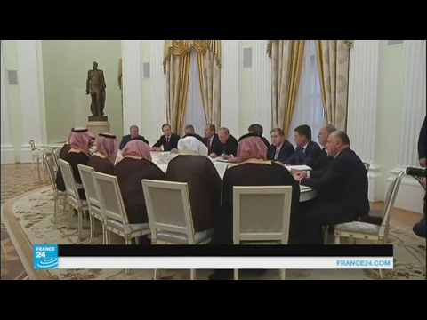 الرئيس الروسي يستقبل محمد بن سلمان ولي ولي العهد السعودي