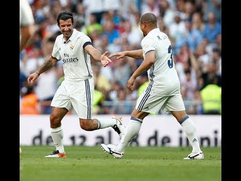 شاهد هدف عالمي لـفيغو فى المباراة الخيرية أمام روما