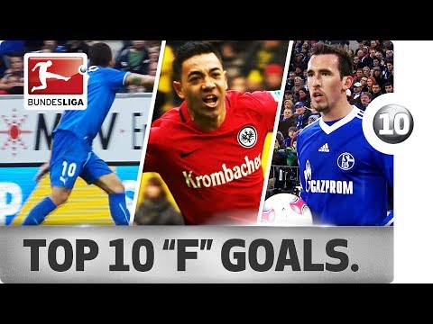 شاهد  بوندزليغا تنشر أفضل الأهداف للاعبين بحرف  f 