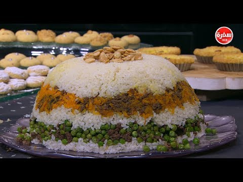 شاهد طريقة إعداد أرز بالجزر والبسلة