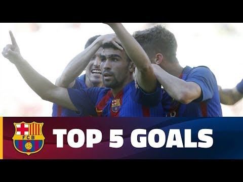 أفضل 5 أهداف لشباب أكاديمية برشلونة الماسية