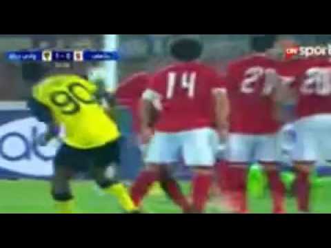 شاهد  أهداف النادي الأهلي أمام نظيره وادي دجلة