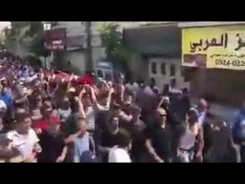 تشييع جثمان الشهيد محمد محمود شرف في القدس