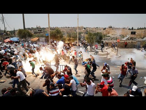 شاهد مقتل فلسطيني وجرح العشرات بالرصاص الإسرائيلي في مواجهات جمعة الغضب