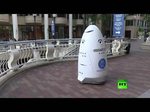 ابتكار روبوت يقوم بدوريات في أحد شوارع العاصمة الأميركية واشنطن