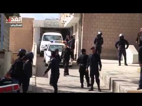 لحظة خروج جثمان