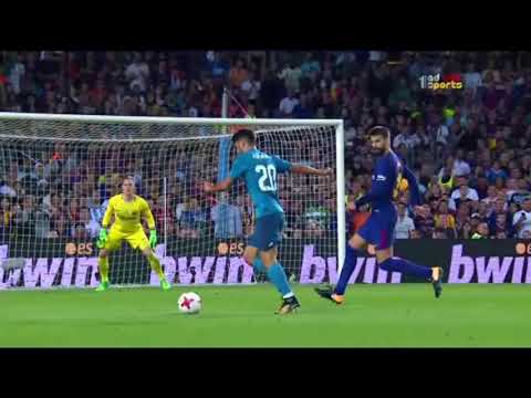 شاهد الهدف الثالث لريال مدريد في مرمى برشلونة