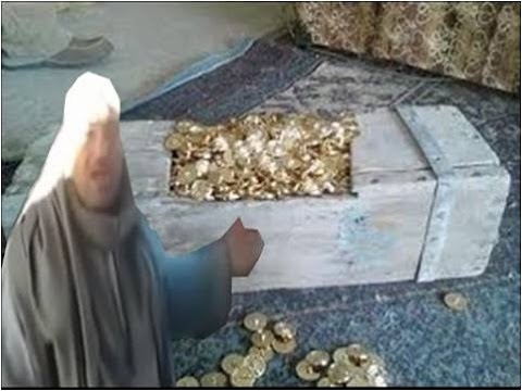 شاهد مصري من محافظة المنوفية يزعم عثوره على كنز قارون
